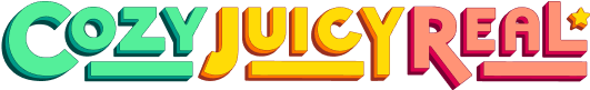 Cozy Juicy Real logo